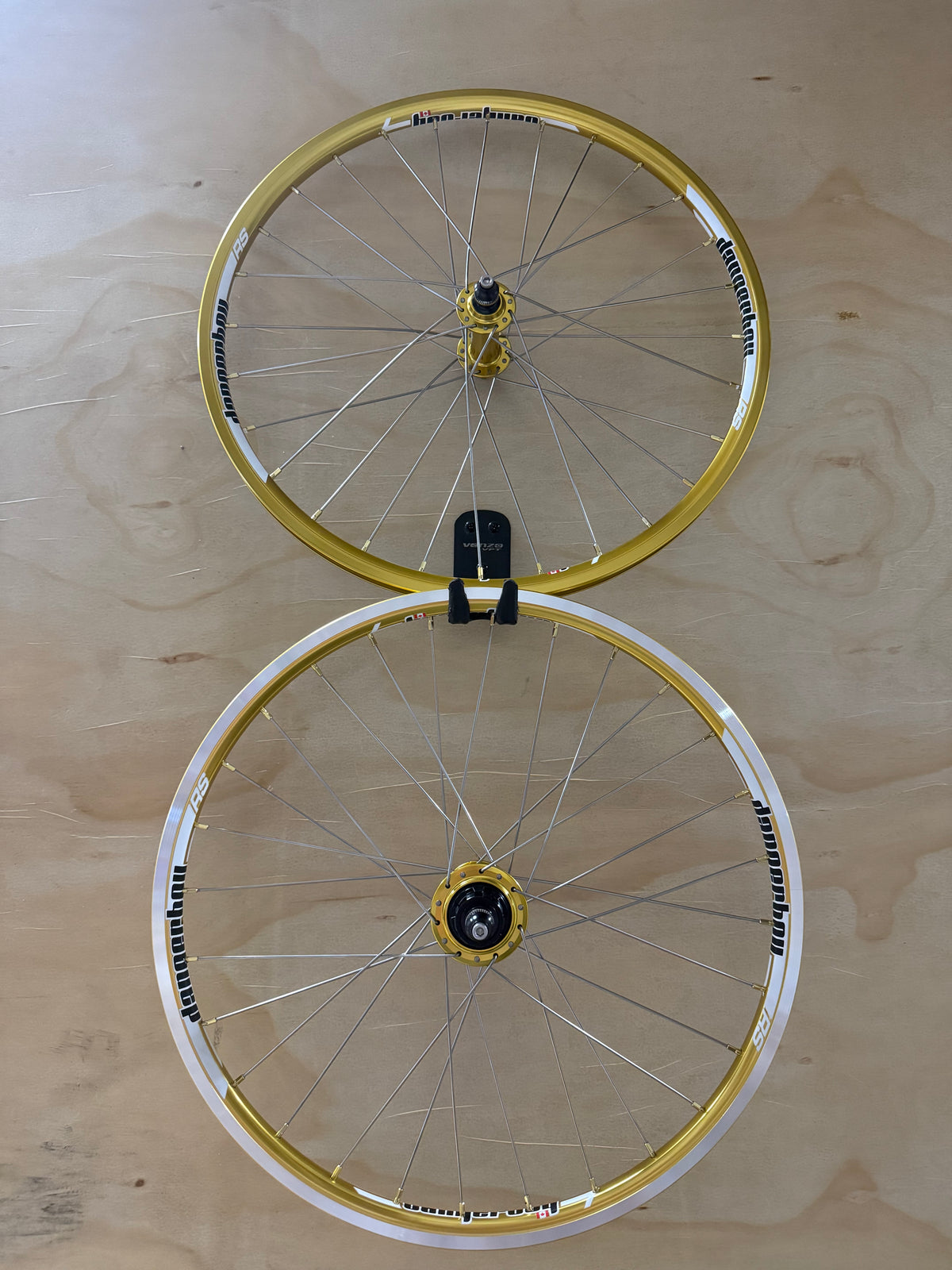 Mini 28h Dangerboy Wheelset Gold