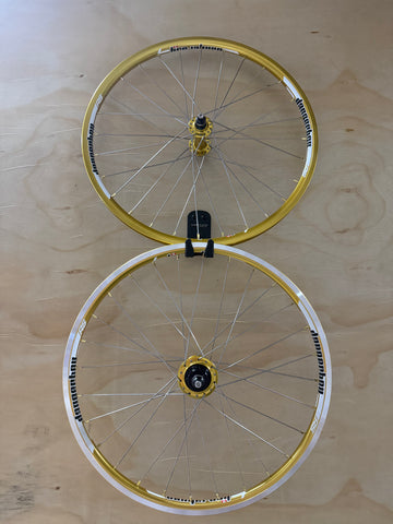 Mini 28h Dangerboy Wheelset Gold