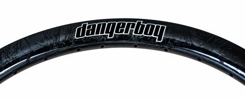 Dangerboy Carbon Fibre Rims Marble edition Pro 24" Cruiser