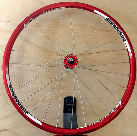 Mini 28h Dangerboy Wheelset Red