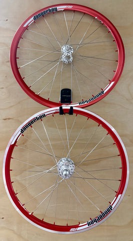 Expert 28h Dangerboy Wheelset Red