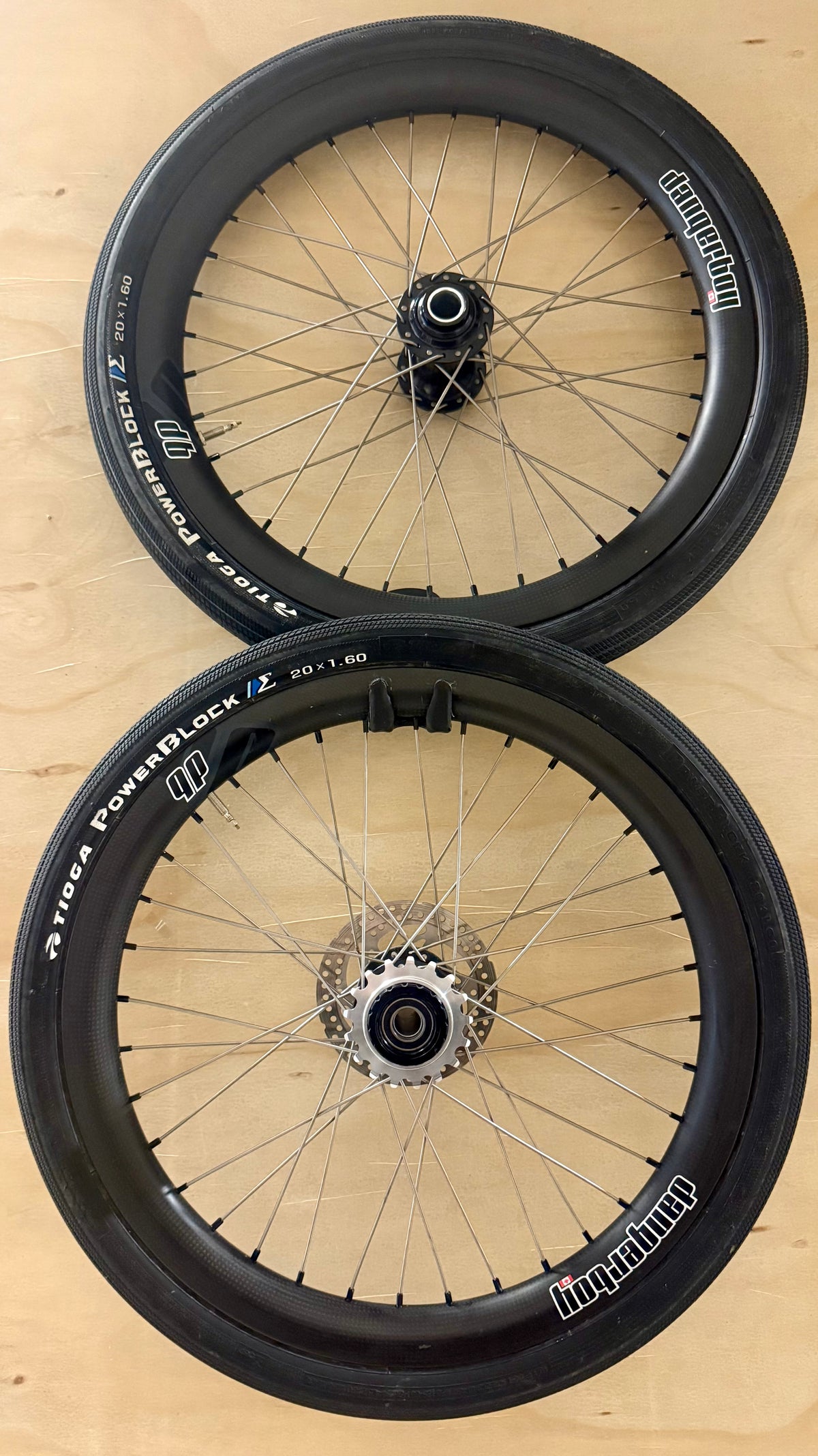 Pro Lite 36h Dangerboy Carbon Wheelset (SD Sniper X & TI Spokes) DEMO