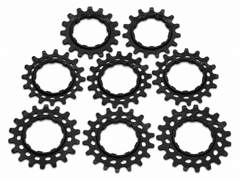 Dangerboy Decimal Chromoly BMX Race Cogs – Onyx / Oversized Freehub Compatible – 15.3T–18.8T
