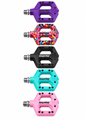 Dangerboy Mini BMX Pedals – Lightweight Youth Platform Pedals