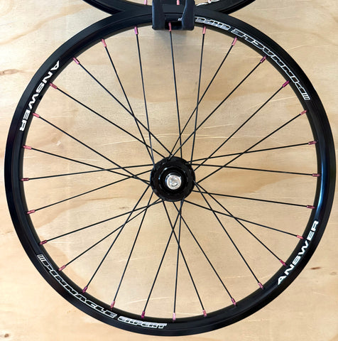 Expert 28h Answer Pinnacle Wheelset Black (Onyx Hubs)