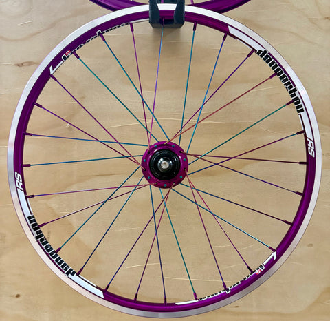 Mini 28h Dangerboy Wheelset Purple