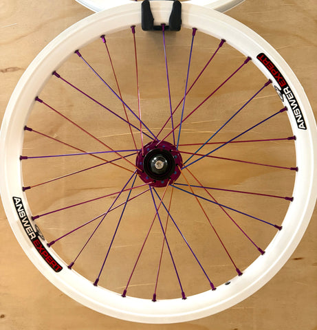 Mini 28h Answer/Dangerboy Wheelset White