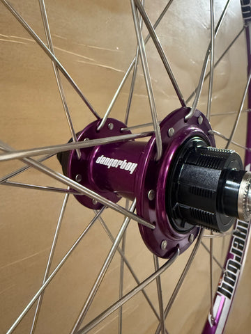 Mini 28h Dangerboy Wheelset Purple