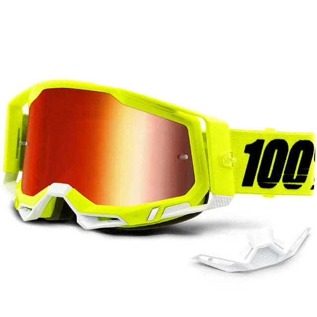 100% Racecraft 2 Goggles Yellow