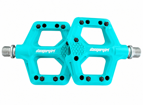 Dangergirl Mini BMX Pedals – Lightweight Youth Platform Pedals