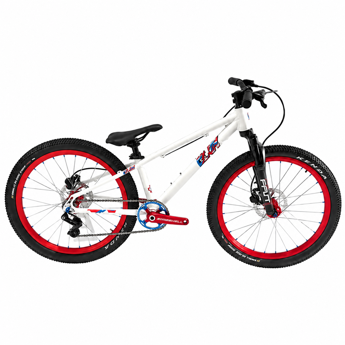 24" Bombshell Dirt Jumper white