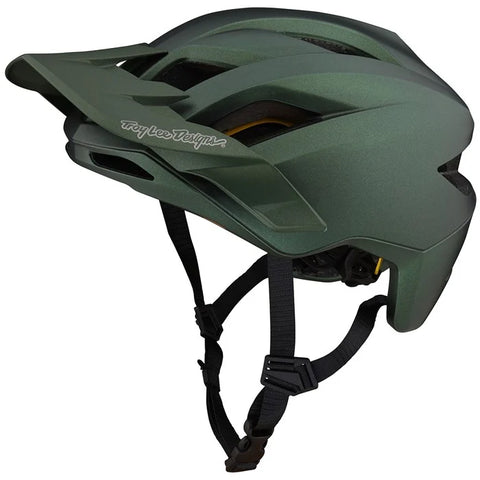 Troy Lee Designs Flowline Helmet Orbit Forest Green