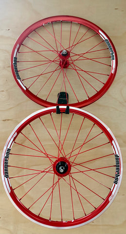 Expert 28h Dangerboy Wheelset Red