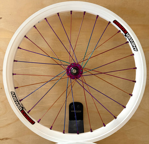 Mini 28h Answer/Dangerboy Wheelset White