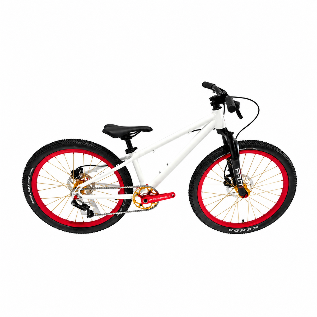 24" Bombshell Dirt Jumper white