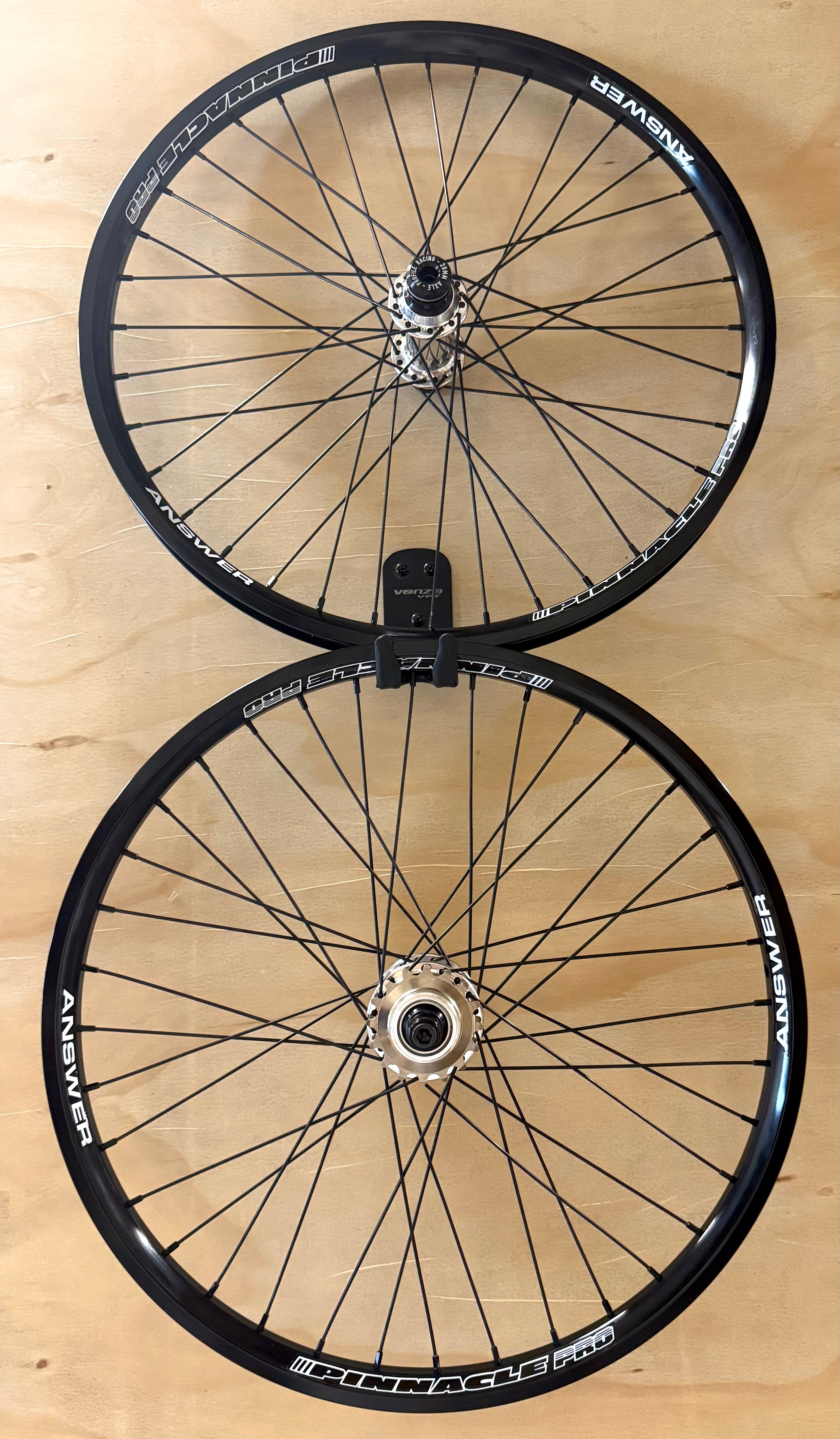 Answer Pinnacle Rims Blue Pro 36h Answer Pinnacle OS20 Wheelset Black – BikeSupplies.ca