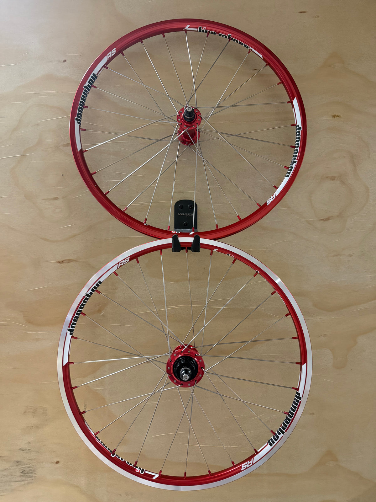 Mini 28h Dangerboy Wheelset Red