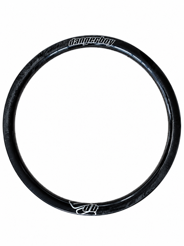 Dangerboy Carbon Fibre Rims Marble edition Pro 24" Cruiser