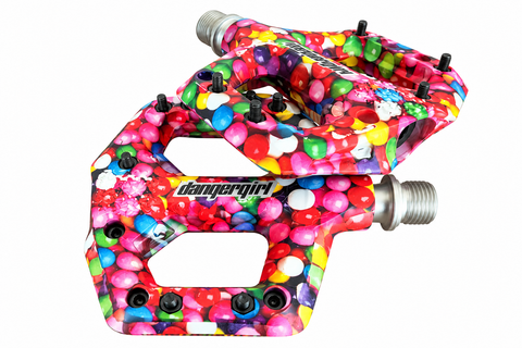 Dangergirl Mini BMX Pedals – Lightweight Youth Platform Pedals