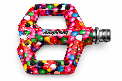 Dangerboy Mini BMX Pedals – Lightweight Youth Platform Pedals