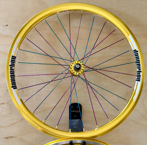 Expert 28h Dangerboy Wheelset Gold