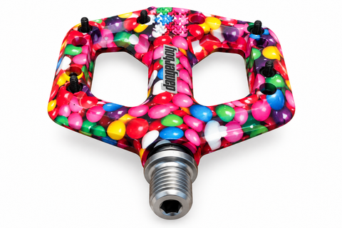 Dangerboy Mini BMX Pedals – Lightweight Youth Platform Pedals
