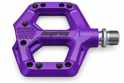 Dangerboy Mini BMX Pedals – Lightweight Youth Platform Pedals