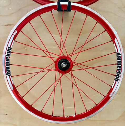 Expert 28h Dangerboy Wheelset Red