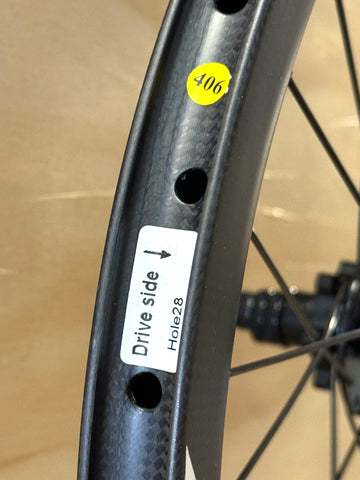 Pro Lite 28H DeeJay Carbon with Box Hubs Wheelset