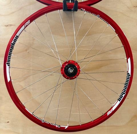 Mini 28h Dangerboy Wheelset Red