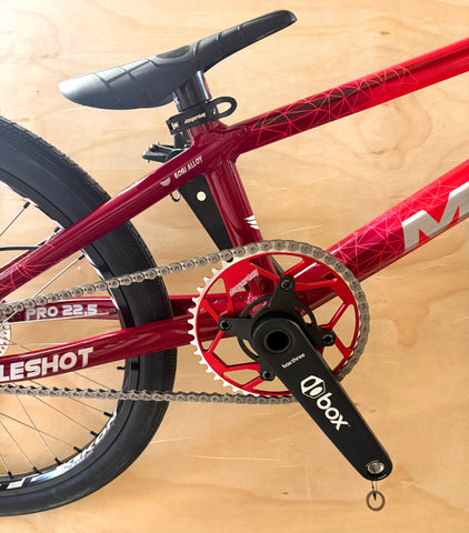 MEYBO Holeshot Pro22.5 - OS20 Complete Custom, Fire Red