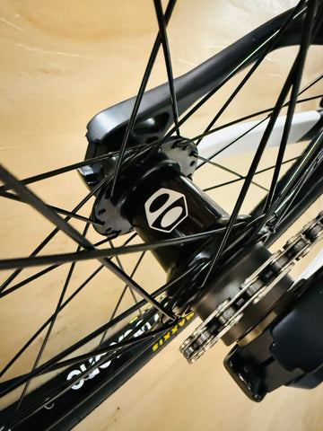 SPEEDCO VELOX V3 CARBON "Pro xl 21" Complete Custom Build - White/Black