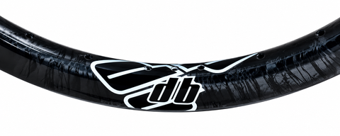 Dangerboy Carbon Fibre Rims Marble edition Pro 26" Dirt Jumper