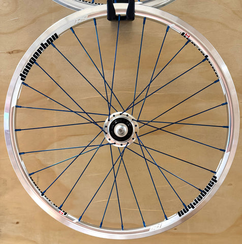 Mini 28h Dangerboy. Wheelset Silver