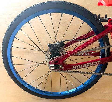 MEYBO HOLESHOT "Expert XL" Complete Custom Build - Fire/Red