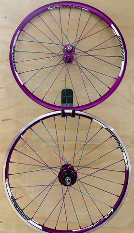 Mini 28h Dangerboy Wheelset Purple