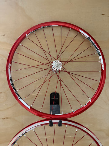 Mini 28h Dangerboy Wheelset Red
