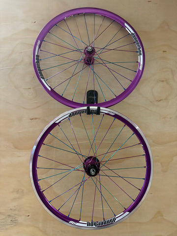 Expert 28h Dangerboy Wheelset Purple