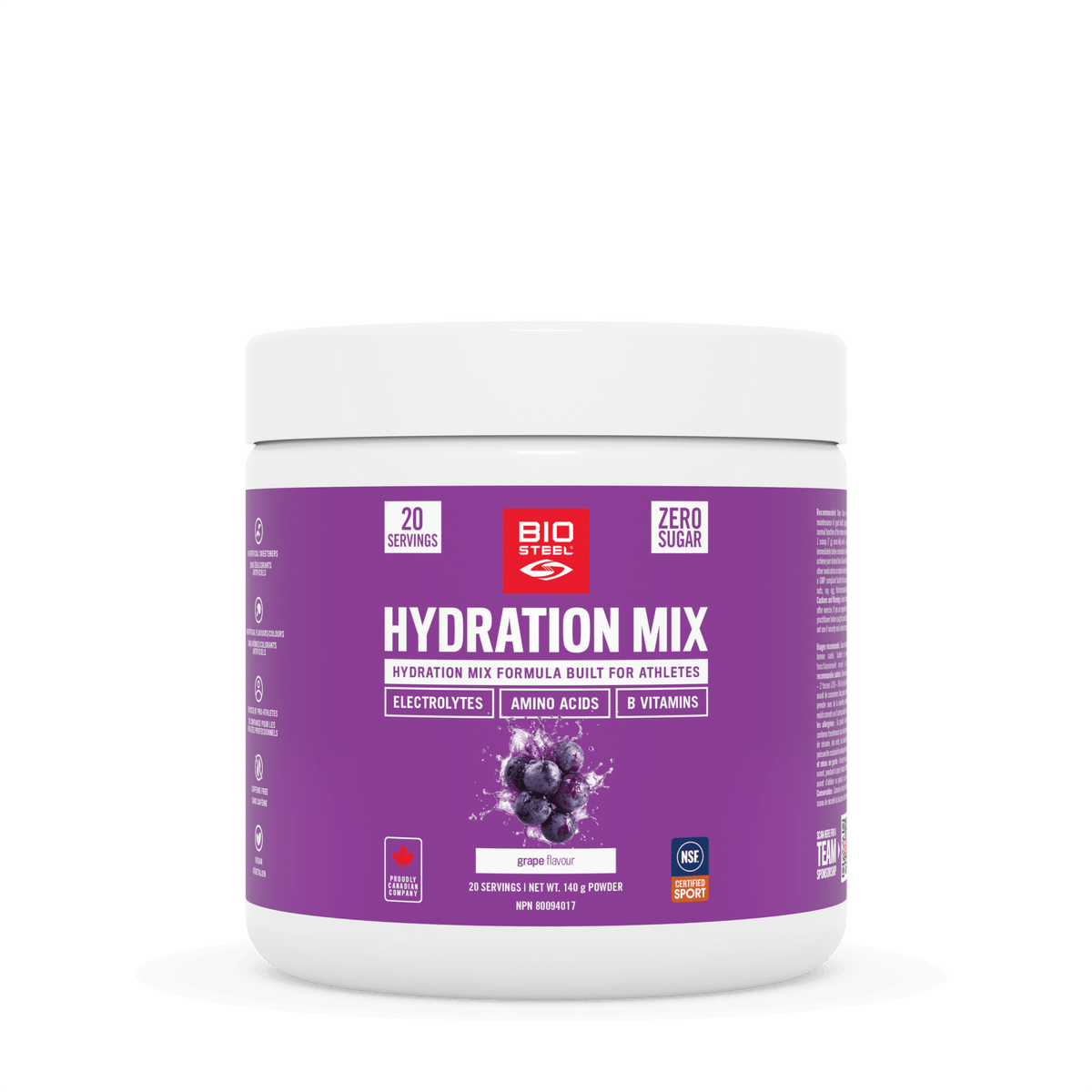 BIOSTEEL HYDRATION MIX / Grape