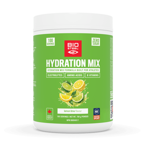BIOSTEEL HYDRATION MIX / Lemon Lime / 100 Servings