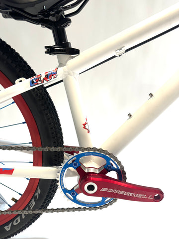 24" Bombshell Dirt Jumper white