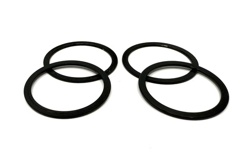 Stelv 1mm Alloy Spacers for 24mm Spindles Pack/4