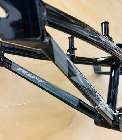 Tangent Rift Disc ES20D Junior BMX Race Frame-Gloss Black / Grey Decals (Copy)