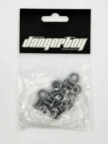 Dangerboy Chromoly Chainring Bolts 15pcs