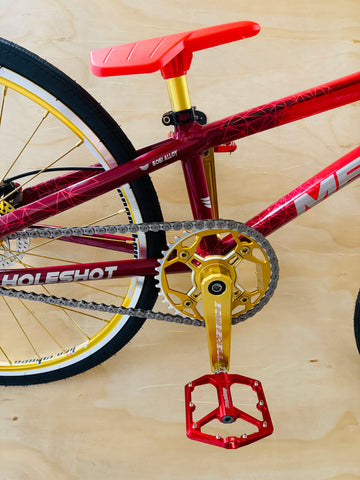 MEYBO HOLESHOT "Mini" Complete Custom Build - Fire/Red
