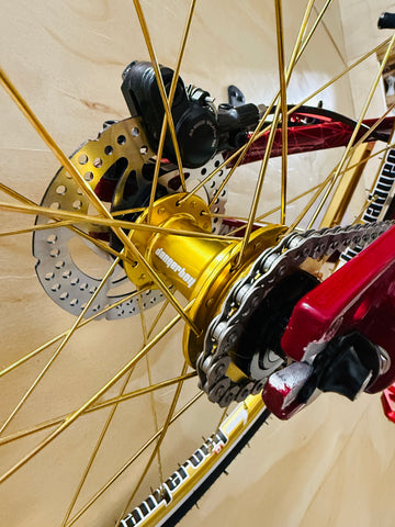 MEYBO HOLESHOT "Mini" Complete Custom Build - Fire/Red