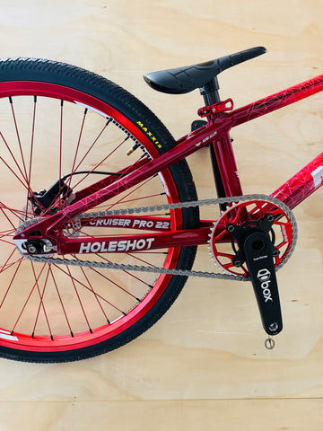 MEYBO HOLESHOT Cruiser Complete Custom Build - Fire/Red