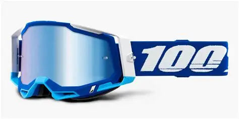 100% Racecraft 2 Goggles Blue
