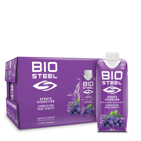 BIOSTEEL SPORTS DRINK / Grape / 12 Pack