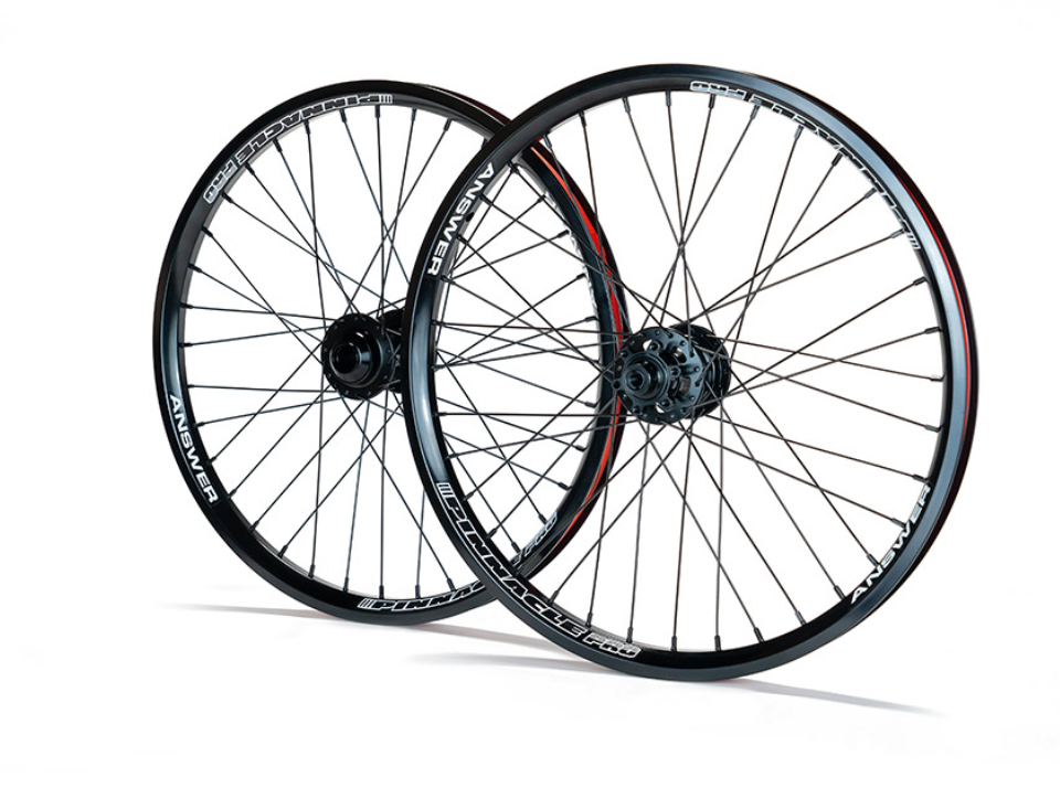 Pro 38h Answer BMX Pinnacle 20mm Front w/ Disc Rear Wheelset (OS20)